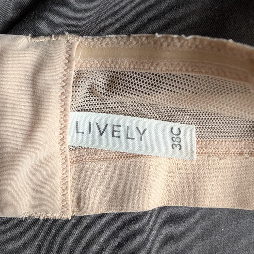 Lively The Lace Strapless Bra in Toasted Almond - 38C - Picture 9 of 9